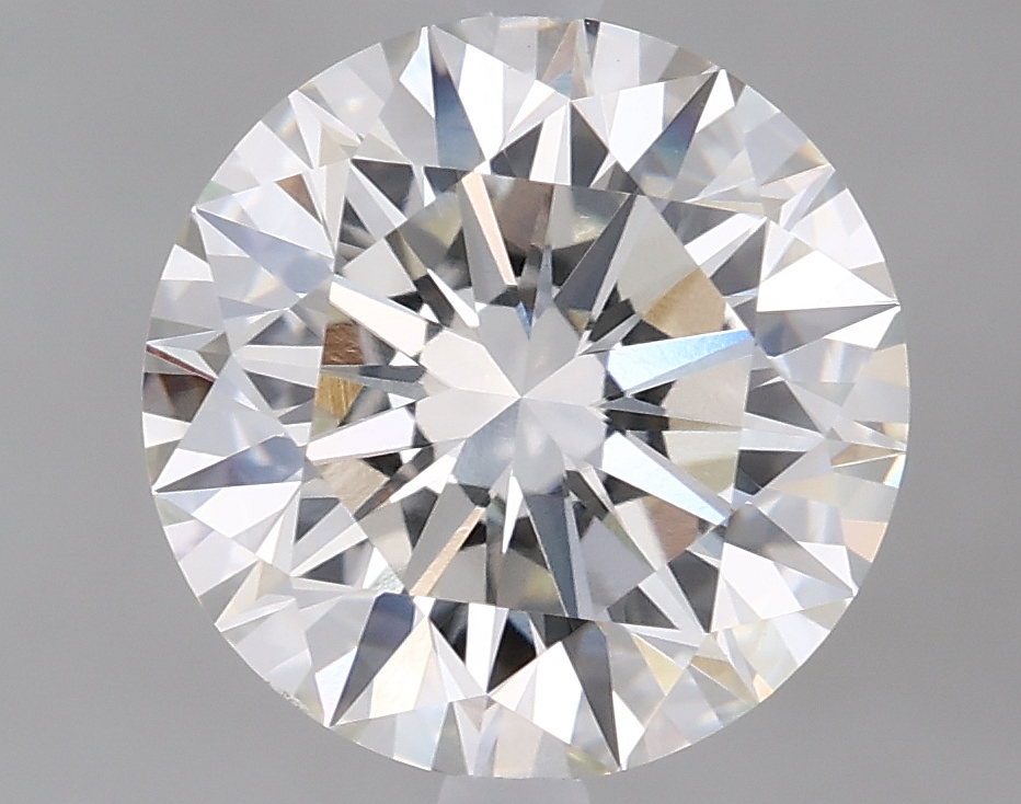 Actual 2.03 carat H Round lab-grown diamond