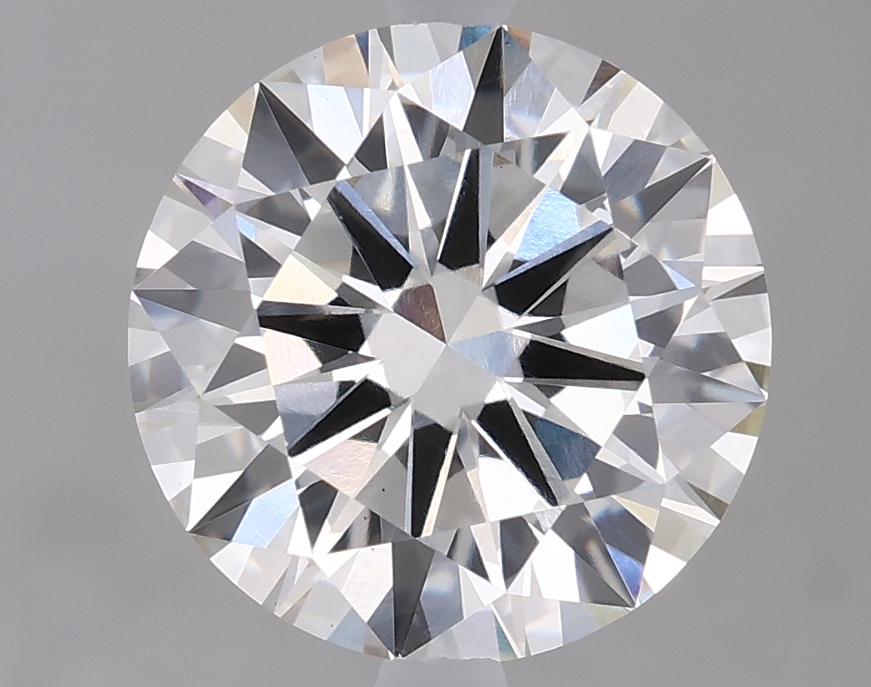 Actual 2.03 carat H Round lab-grown diamond