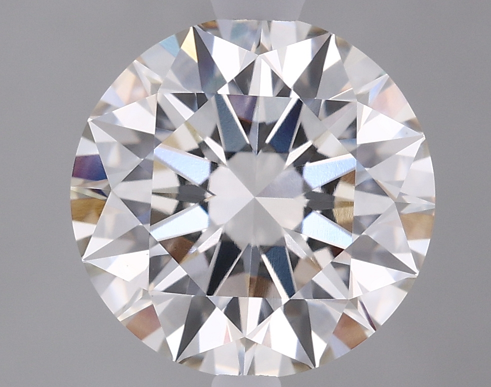 Actual 2.53 carat I Round lab-grown diamond