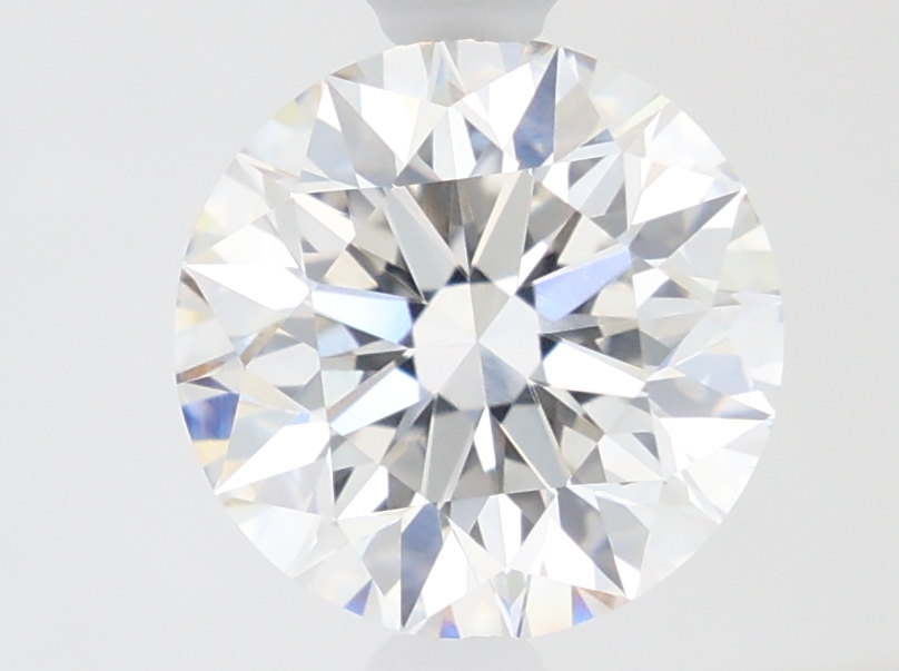 Actual 1.08 carat G Round lab-grown diamond